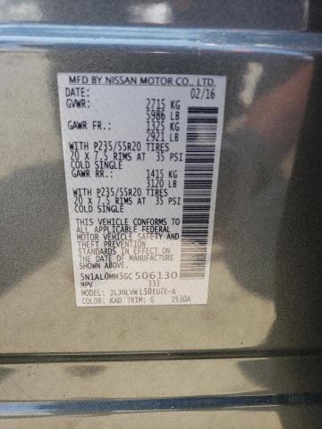 2016 INFINITI QX60 - 5N1AL0MM3GC506130