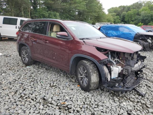 Vin: 5tdjzrfh4js905514, lot: 61064085, toyota highlander se 20184