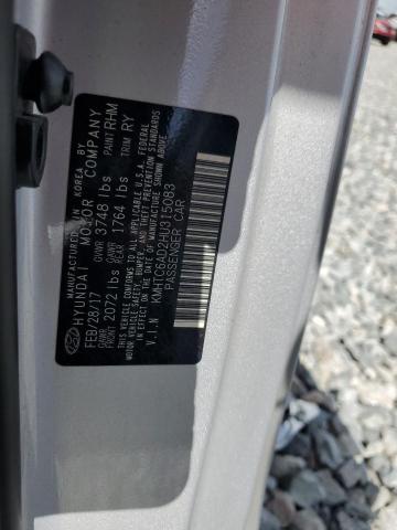 2017 HYUNDAI VELOSTER KMHTC6AD2HU315083