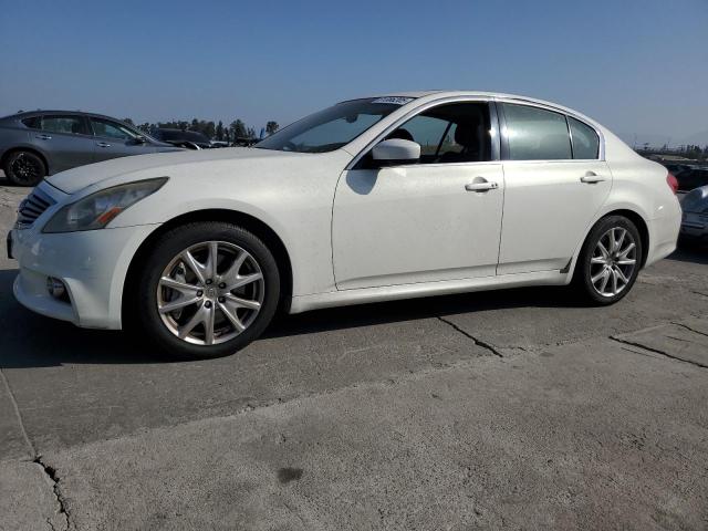 INFINITI G37 BASE 2011 white  gas JN1CV6AP2BM501001 photo #1