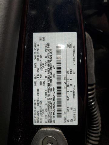 2021 FORD ESCAPE SE 1FMCU9G63MUA12704
