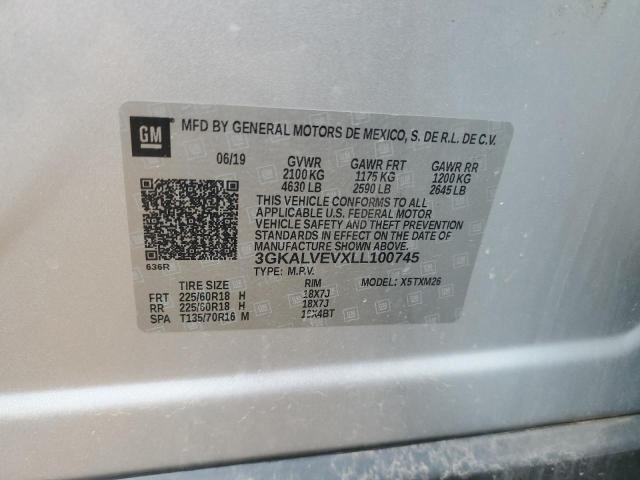 2020 GMC TERRAIN SL 3GKALVEVXLL100745