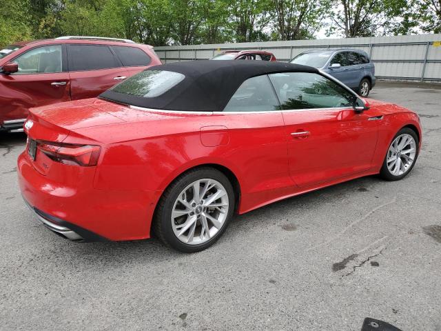 AUDI A5 PRESTIG 2020 red  gas WAUYNGF51LN004403 photo #4