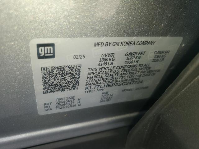 2025 CHEVROLET TRAX 1LT - KL77LHEP2SC247724