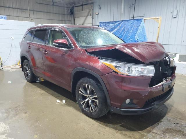 Vin: 5tdjkrfh2gs345831, lot: 60533415, toyota highlander xle 20164