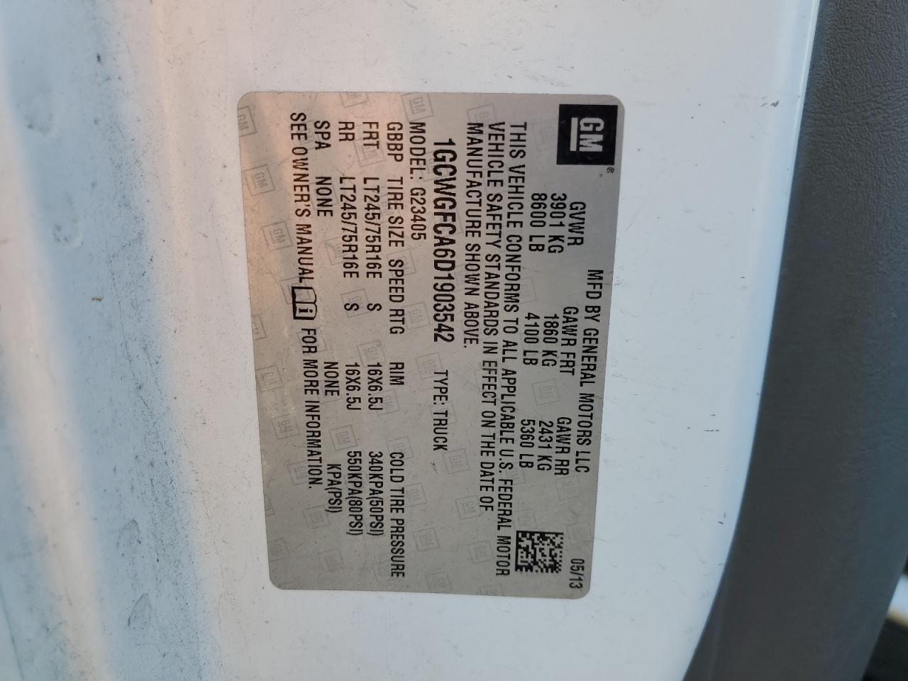 CHEVROLET EXPRESS G2