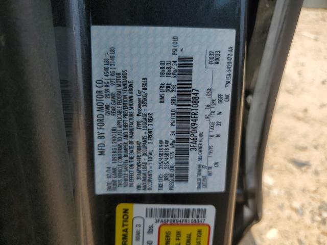 2015 FORD FUSION TIT - 3FA6P0K94FR108847