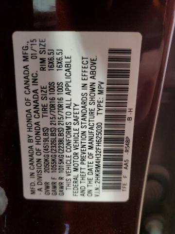 2015 HONDA CR-V LX - 2HKRM4H32FH625030