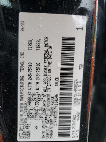 2023 TOYOTA TUNDRA CRE - 5TFKB5DB1PX114246