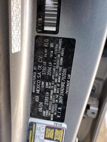 2024 KIA FORTE LX - 3KPF24AD9RE792036