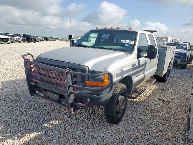 FORD F550 SUPER 2000 silver crew cha diesel 1FDAW56FXYEC36029 photo #1