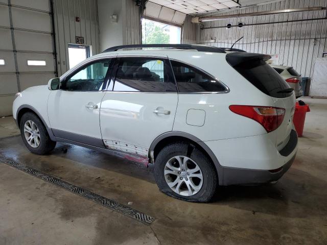 HYUNDAI VERACRUZ G 2011 white  gas KM8NUDCC7BU141906 photo #3