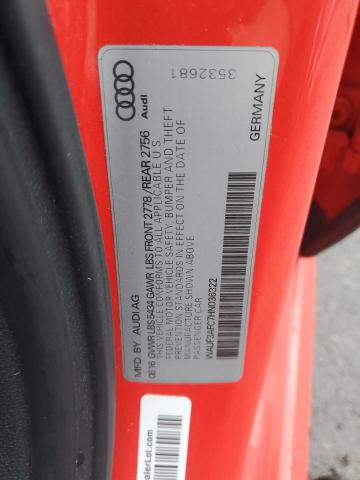 2017 AUDI A6 COMPETI WAUF3AFC7HN036322