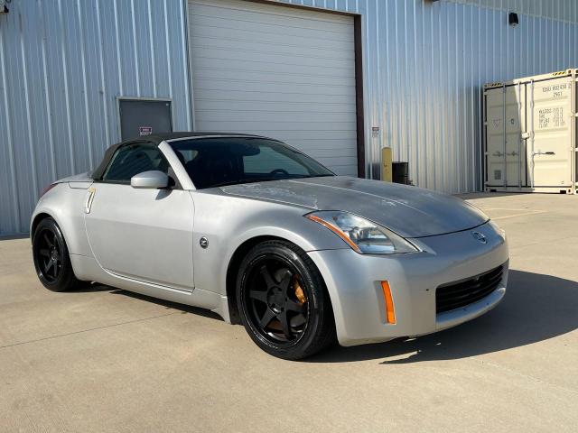 NISSAN 350Z ROADS 2005 silver roadster gas JN1AZ36AX5M760256 photo #1