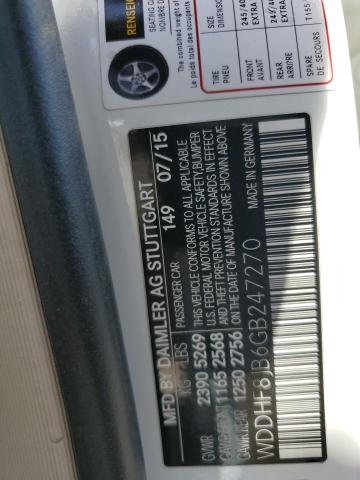 2016 MERCEDES-BENZ E 350 4MAT - WDDHF8JB6GB247270