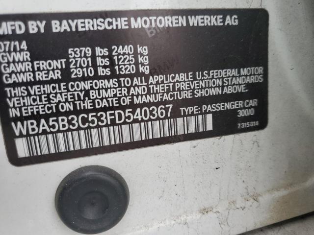 2015 BMW 535 XI WBA5B3C53FD540367