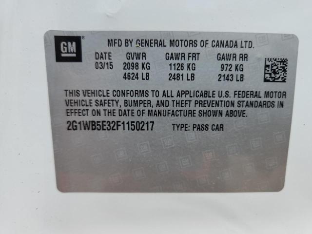 2015 CHEVROLET IMPALA LIM - 2G1WB5E32F1150217