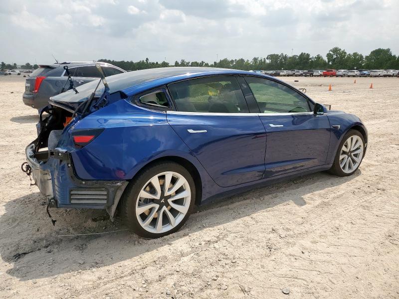 Vin: 5yj3e1eb9kf195485, lot: 59741355, tesla model 3 20193