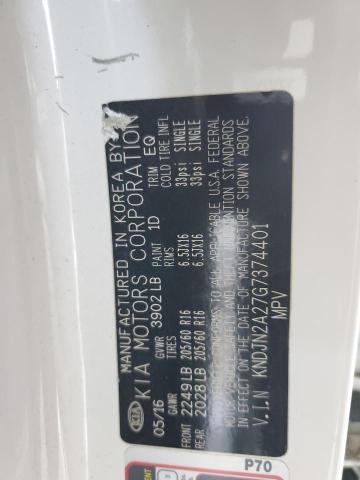 2016 KIA SOUL - KNDJN2A27G7374401