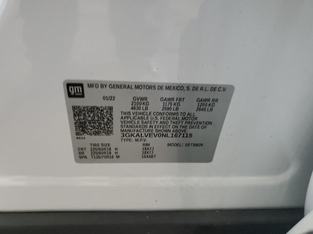 2022 GMC TERRAIN SL - 3GKALVEV0NL167115