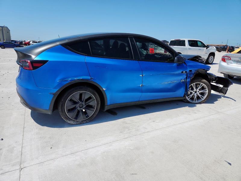 TESLA MODEL Y 2024 blue  electric 7SAYGDEE3RA238059 photo #4