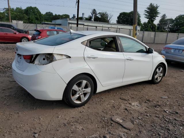 HYUNDAI ELANTRA GL 2013 white  gas 5NPDH4AE2DH257052 photo #4