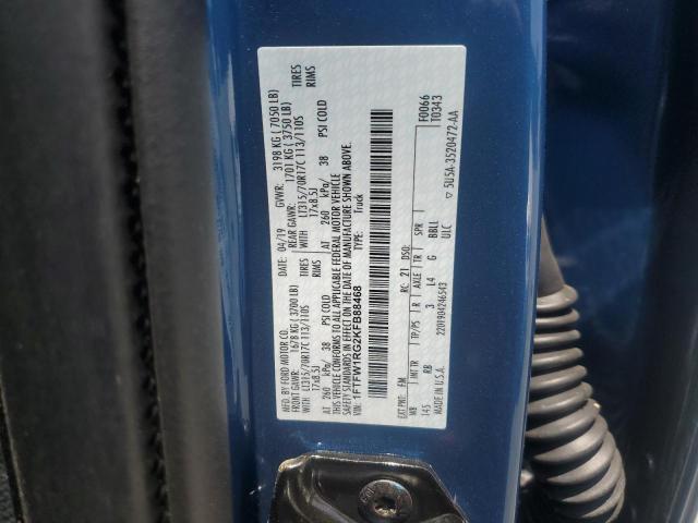 2019 FORD F150 RAPTO 1FTFW1RG2KFB88468