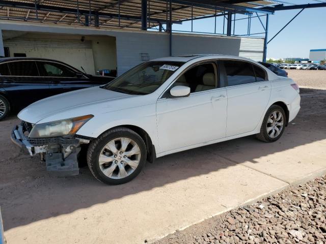 HONDA ACCORD EXL 2009 white  gas 1HGCP26859A012073 photo #1