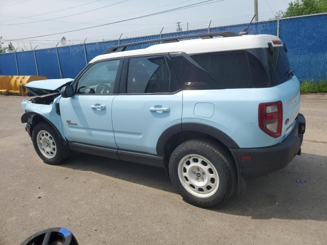 Vin: 3fmcr9h91prd35882, lot: 59927015, ford bronco heritage limited 20232