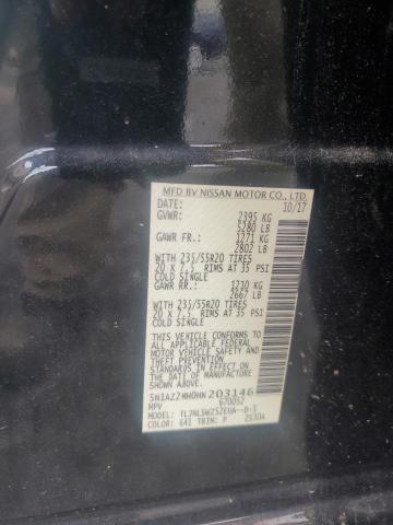 2017 NISSAN MURANO S - 5N1AZ2MH0HN203146
