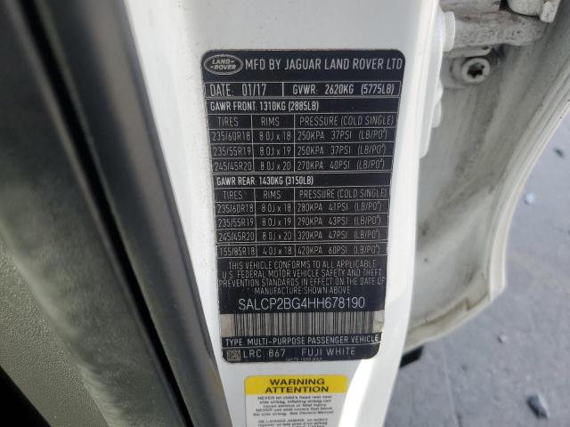 2017 LAND ROVER DISCOVERY SALCP2BG4HH678190