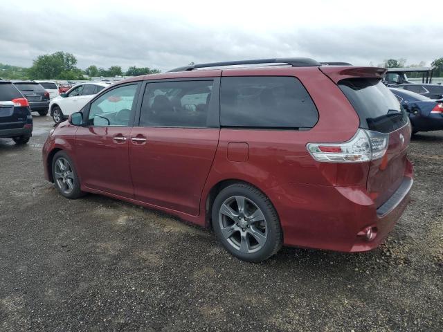 Vin: 5tdxz3dc1hs862226, lot: 59356195, toyota sienna se 20172