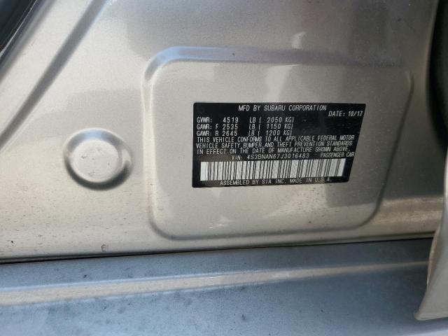 2018 SUBARU LEGACY 2.5 - 4S3BNAN67J3016483