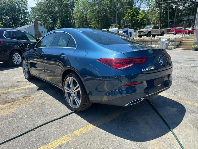 Vin: w1k5j4gb0mn152036, lot: 63250305, mercedes-benz cla-class 250 20212
