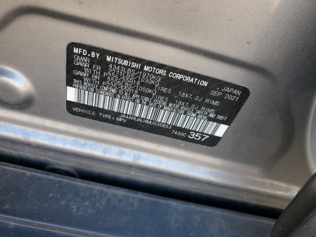 2021 MITSUBISHI OUTLANDER - JA4ARUAU4MU035653