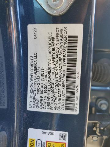 2023 HONDA ACCORD EX - 1HGCY1F39PA028429