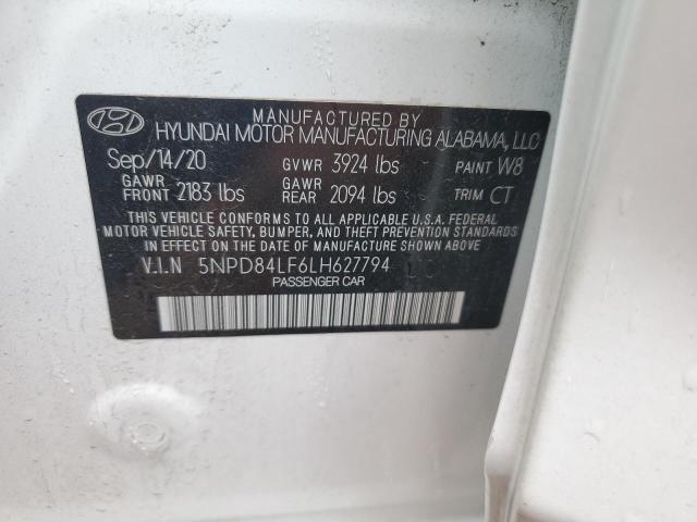 2020 HYUNDAI ELANTRA SE - 5NPD84LF6LH627794