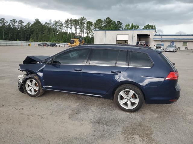 VOLKSWAGEN GOLF SPORT 2015 blue  Diesel 3VWCA7AU6FM515222 photo #3
