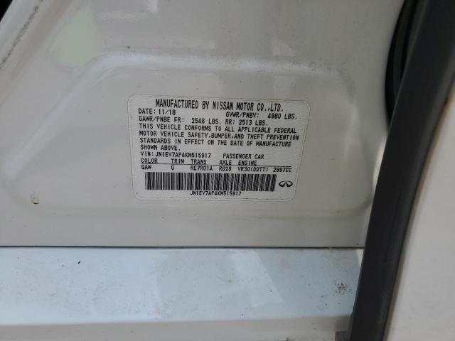2019 INFINITI Q50 LUXE JN1EV7AP4KM515917