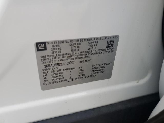 2018 GMC TERRAIN SL - 3GKALREU3JL163097