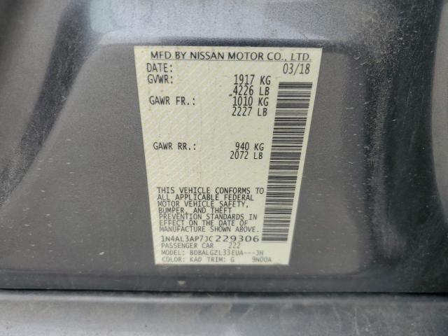 2018 NISSAN ALTIMA 2.5 - 1N4AL3AP7JC229306