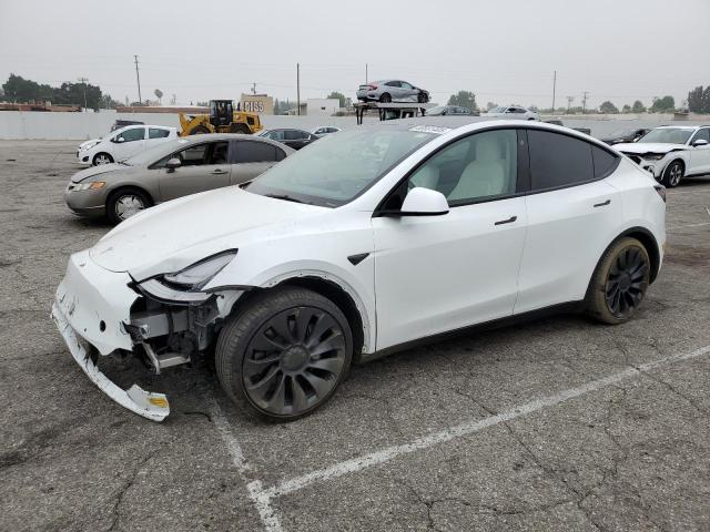 Vin: 5yjygdedxmf163070, lot: 60551405, tesla model y 2021 img_1
