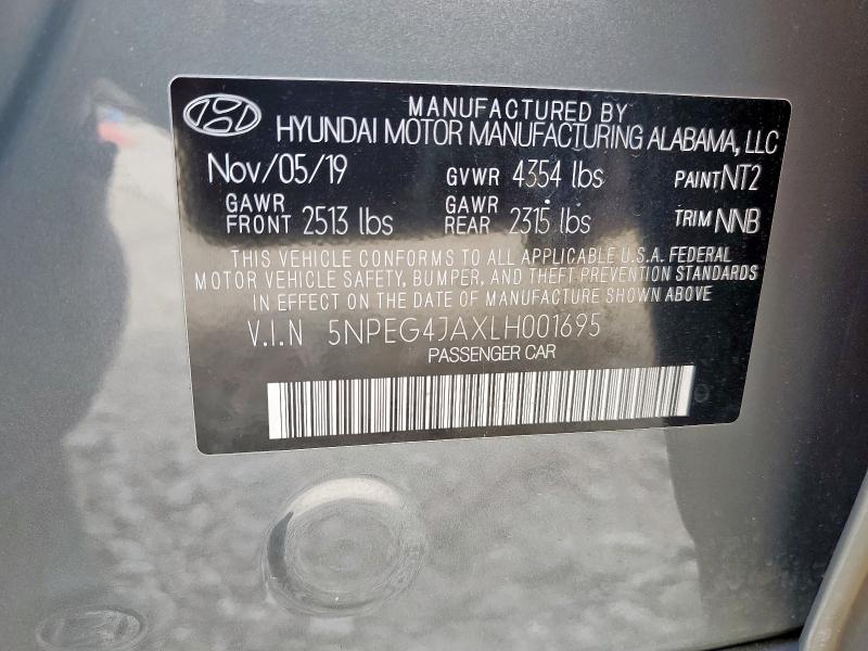2020 HYUNDAI SONATA SE - 5NPEG4JAXLH001695