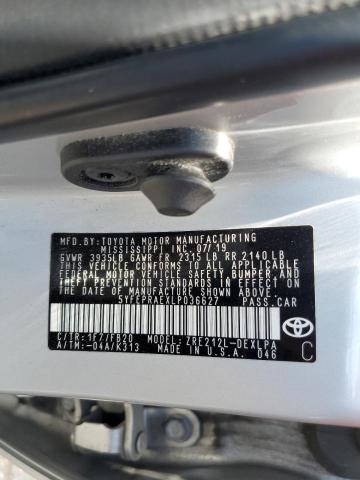 2020 TOYOTA COROLLA LE - 5YFEPRAEXLP036627