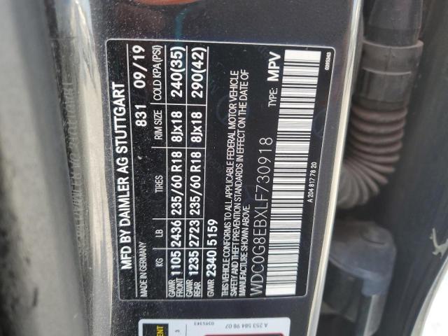 2020 MERCEDES-BENZ GLC 300 4M WDC0G8EBXLF730918