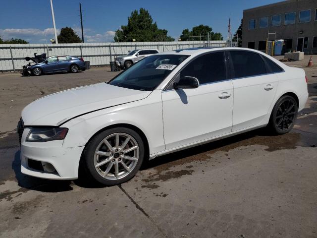 AUDI A4 PREMIUM 2011 white  gas WAUFFAFL2BN011486 photo #1