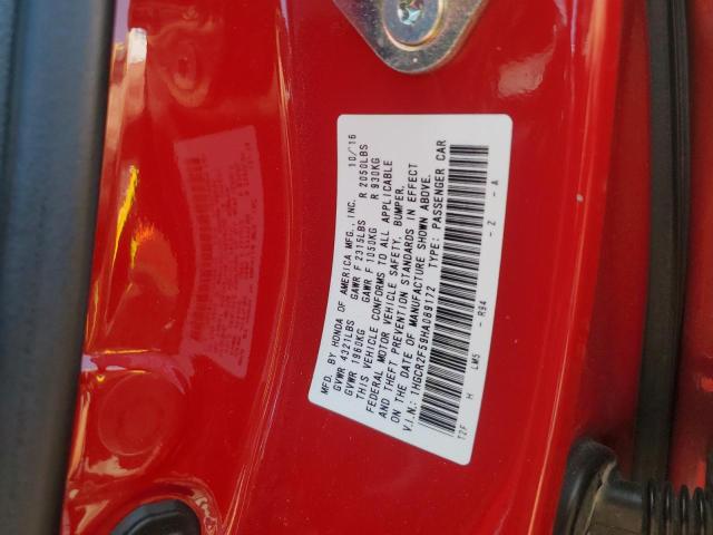 2017 HONDA ACCORD SPO - 1HGCR2F59HA089172