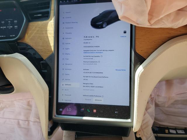 2020 TESLA MODEL S - 5YJSA1E20LF416206