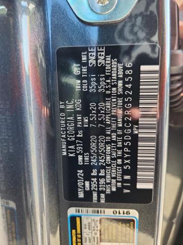 2024 KIA TELLURIDE 5XYP5DGC2RG524586