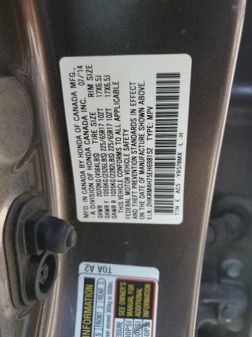2014 HONDA CR-V EXL - 2HKRM4H75EH698152
